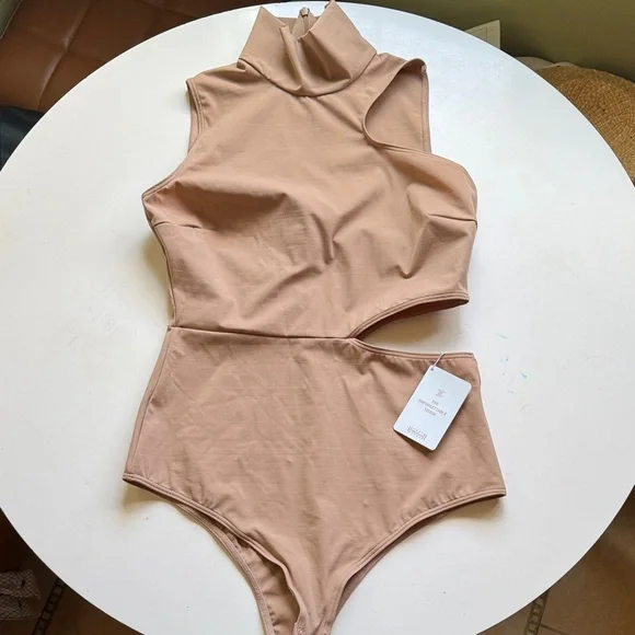 Wolford Tan Bodysuit - Picture 1 of 6
